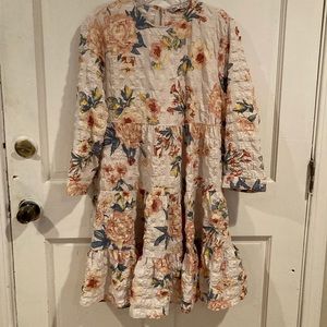 Zara floral dress size M